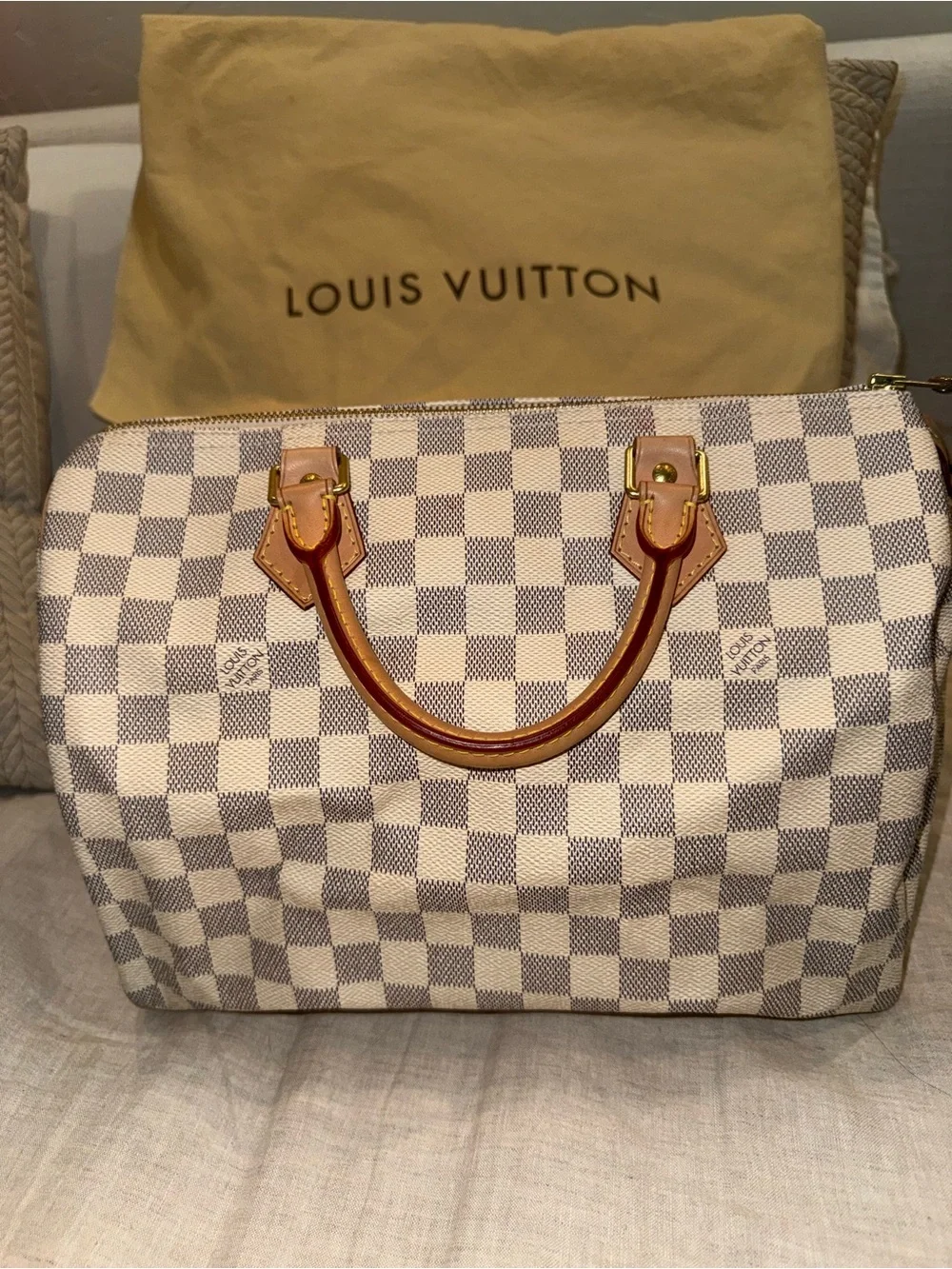 Louis Vuitton Damier Azur Speedy 30
